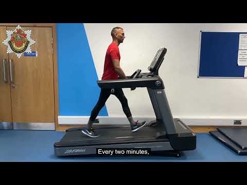 Treadmill test - Gloucestershire Fire and Rescue Service