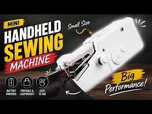 Mini Handheld Sewing Machine Review | Portable Sewing Anywhere!