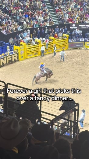 Rodeo Girl Prefers Bucking Broncs to Fine Dining