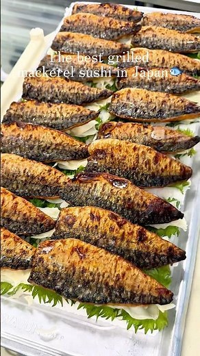【職人が手巻きで仕上げる絶品焼き鯖すし🐟】#japanesefood