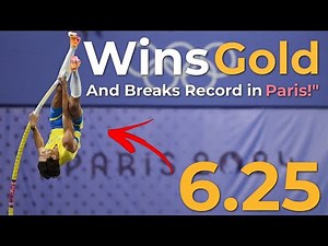 "Armand Duplantis Shatters World Record and Wins Olympic Gold in Paris 2024"