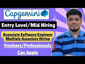 🔥Capgemini ASE Hiring (Entry Level & Mid Level Roles) | Bureau & Akkodis Hiring | Interview on 7 Feb
