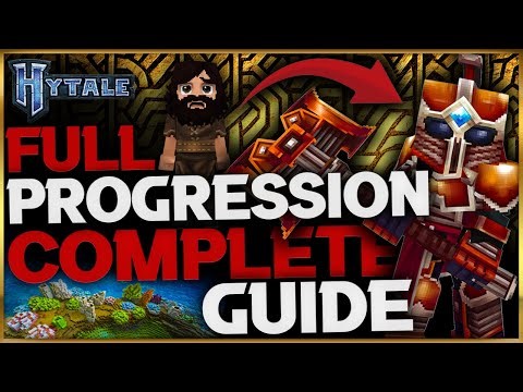 Hytale: Go from Crude to Adamantite Gear Fast (All Tier Upgrades Explained) - Complete Guide
