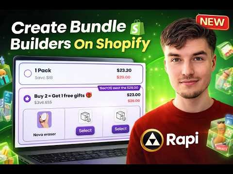 How to Create a Bundle Builder on Shopify (Step by Step) | Rapi Bundle Tutorial