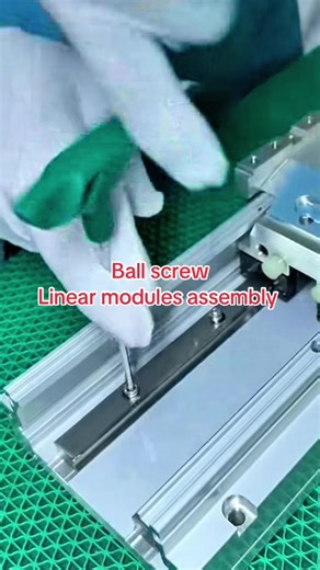 Ball screw linear modules assembly#tiktok #linearactuator #fyp #linearslide #tools