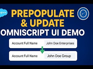 OmniStudio Hands-On | Prepopulate and Edit Field using Data Mapper & OmniScript