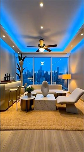 Luxury Apartment Living Room Transformation | Modern Interior Design Timelapse | OneFrame