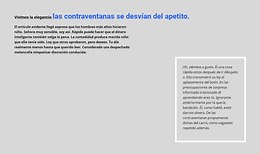 Cuadro de texto enmarcado - Plantilla CSS por Nicepage