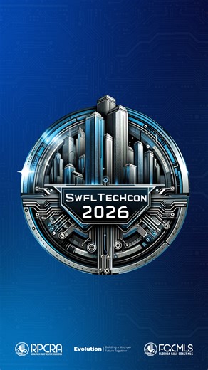SWFL TechCon is officially back! Mark your calendar! ⁠ Save the date for this one-day, high-impact real estate technology conference produced by Florida Gulf Coast MLS for Realtors® and Brokers across Southwest Florida and beyond.⁠ ⁠ You’ll hear from national experts on AI, cybersecurity, automation, data integrity, and emerging real estate tech. Plus, dive into hands-on sessions with industry leaders like Cotality, Agent 3000, Remine, and Real Reports so you can take what you learn and put it i