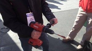This is a demo of the upgraded Hilti North America SF 10W-A18 with active torque control. #WOC2016 | Pro Tool Reviews