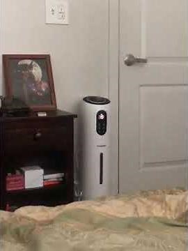 Humidifiers for Bedroom Large Room, ZXBEER 9L Top Fill Ultrasonic Humidifier with 360° Nozzle