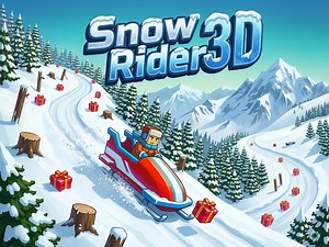 Snow Rider 3D 🕹️ Žaisk internete svetainėje SGameS