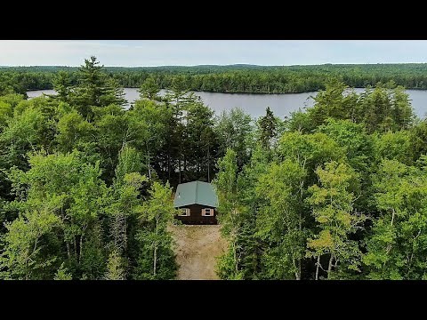 Off-Grid Lakeside Living? This Maine Home for Sale Has 1,350 Feet of Waterfront!