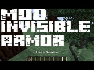 MINECRAFT MOD INVISIBLE ARMOR MOD 1.7.10 ARMADURA INVISIBLE REVIEW ESPAÑOL