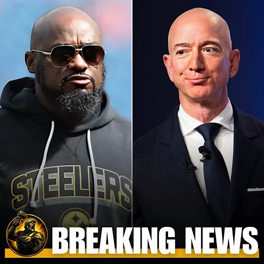 💥 "Wake up, Jeff." 🔴 Mike Tomlin just made a shocking announcement — the Steelers will end all sponsorship deals and business partnerships with Amazon, publicly condemning Jeff Bezos's alleged ties to Trump. The bold statement quickly turned into an ultimatum that stunned both Bezos and the public. "You support Trump, you support hate. I can't stand it," Mike Tomlin strongly declared on his official account. Bezos was reportedly taken aback by the Steelers head coach's uncompromising stance. H
