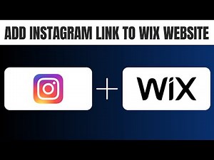 How to Add Instagram Link to Wix Website - Full Guide
