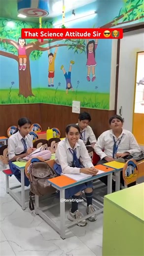 Devinder Kumar on Instagram: "That Science Attitude Sir 😎 👨‍🏫"