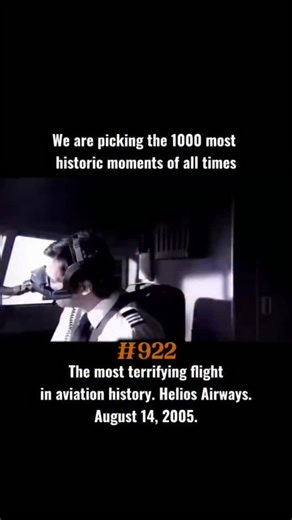 unfiltered history on Instagram: "August 14, 2005. Athens. Helios Airways Flight 522 is preparing for a routine trip to Cyprus. Nothing unusual. Morning, passengers, calm sky. No one suspects that this will become one of the most terrifying flights in aviation history. Just a few minutes after takeoff, the crew stops responding to radio calls. Controllers call the pilots again and again, but there is only silence. The aircraft continues along its route as if everything is fine. But inside, a cat