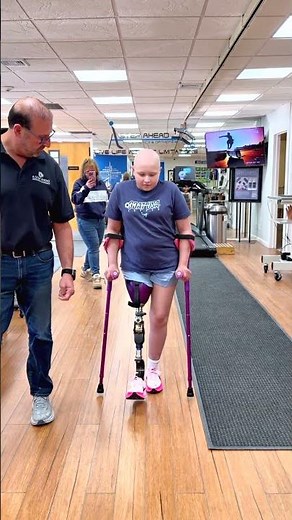 Just Weeks Into Her First Prosthetic After Osteosarcoma Surgery | Kaeylan’s Progress