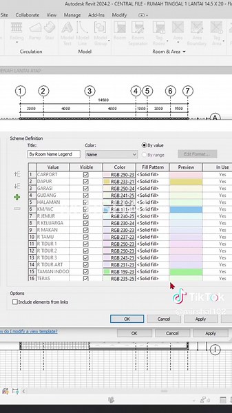 Simulasi Layout Ruangan dengan Revit