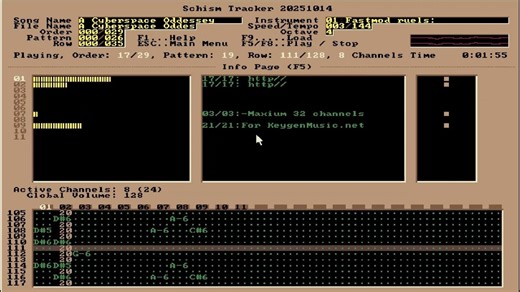 歌曲推荐A Cyberspace Oddessey