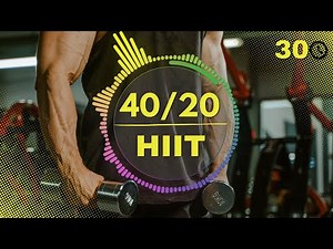 Interval timer with energetic Music 40/20 | Interval workout