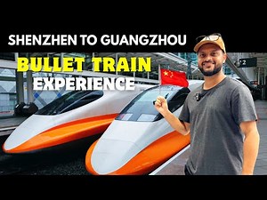 Shenzhen to Guangzhou First Class Bullet Train Experience | My First Impressions of Guangzhou #china