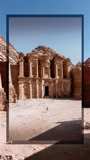 Good morning from Petra ❤️🇯🇴💯🐪 | Petra,Jordan: A Wonder of the World