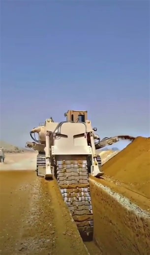 Trencher excavation is a precise and efficient method for digging trenches! 👷‍♀️