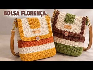 Easy Crochet Flap Bag – Everyday Bag | Florence Bag