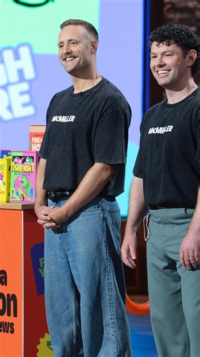 McMiLLER GAMES on Instagram: "9pm. Tonight. ABC. Will the Sharks take a bite of McMiLLER? Good luck Dave & Julian! 🎥🦈🤩 . . . . #partygames #boardgames #sharktank"