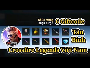 Instructions on how to redeem 6 Newbie Gift Codes in Crossfire Legends Vietnam