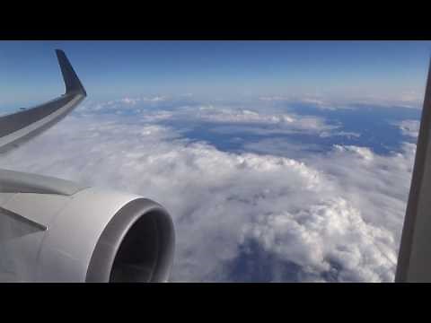 美しきハワイの空～ホノルル到着 JAL 日本航空 B767-300ER 着陸