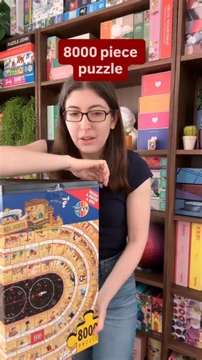 Starting my next giant puzzle… and yes I mixed the bags 🫢 How many hours do you think it’s going to take me? #jigsawpuzzles #puzzles #jigsawpuzzle #puzzle | Karen Puzzles