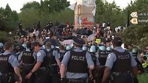 Chicago Columbus statue protest: Elected officials, activists condemn CPD response to Grant Park Rally; COPA investigates