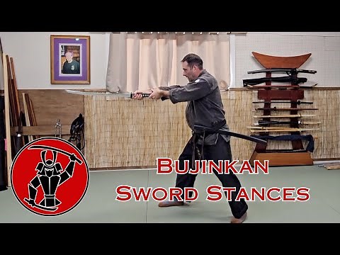 Essential Sword Stance of the Bujinkan
