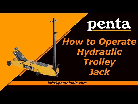 How To Operate Hydraulic Trolley Jack