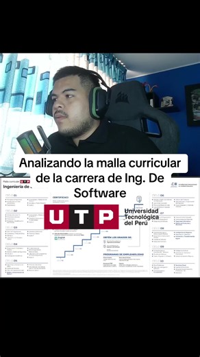 Ojo: esto es en base a mis conocimientos, si me equivoco en el contenido de algun curso me puedes corregir en los comentarios. La malla esta super buena :D. Quieres que analice la malla de tu universidad? Comenta donde y que carrera estudias 👉. #utp #universidad #ucv #pucp #upc