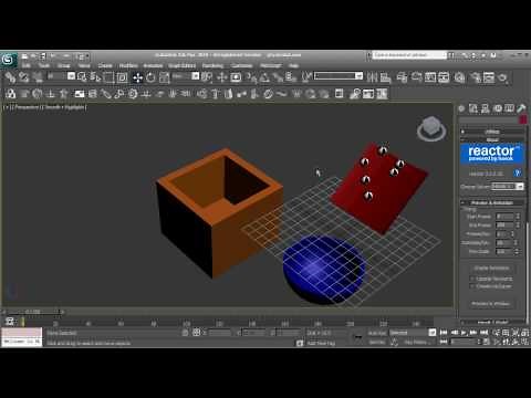 3ds Max Havok Reactor Basics
