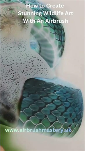 How to Create Stunning Wildlife Art With An Airbrush