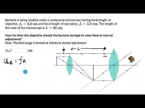 Worked example: Compound Microscope | Ray optics and optical instruments | Physics | Khan Academy