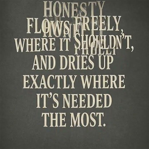 A Reflection on Honesty in Today’s World.