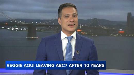 ABC7 Mornings anchor Reggie Aqui announced on Tuesday he is leaving KGO-TV after 10 years. He has had an extraordinary impact on the Bay Area and everyone here at ABC7 News. Please join us in thanking him and wishing him well and good luck on his next great adventure. ❤️ | ABC7 News