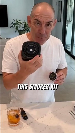 This is SO cool! Smoked cocktails at home! 💨
