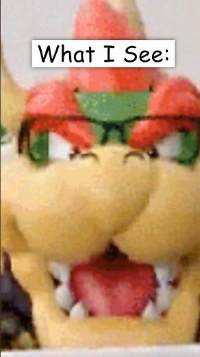 Bowser POV vs Bowser Jr POV 😂 #mario #shorts #memes