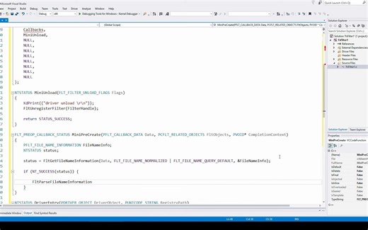 Windows 驱动开发 12-文件系统过滤器 - Minifitler（二）
