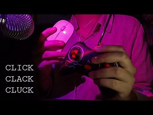 ASMR | Clicking Sounds (Click, Clack, Cluck) 🖱