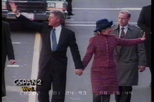 Clinton Inaugural Parade