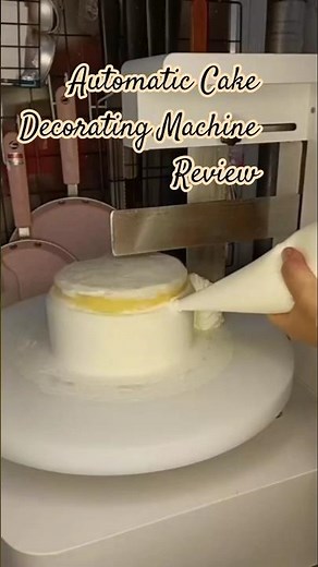 Automatic cake decorating//frosting machine #amzonmustbuy #kitchen #review #applainces