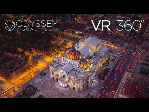 Palacio de Bellas Artes Virtual Tour | Mexico City VR Travel Experience 360° 8K